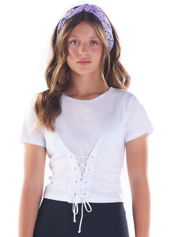 Pulla Bulla - Blusa Malha Branco