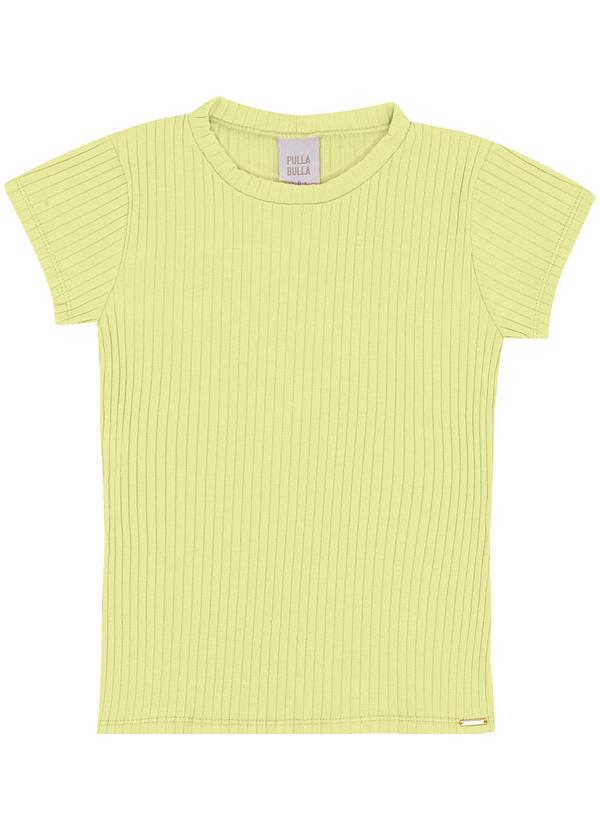 Pulla Bulla - Blusa Malha Canelada Verde