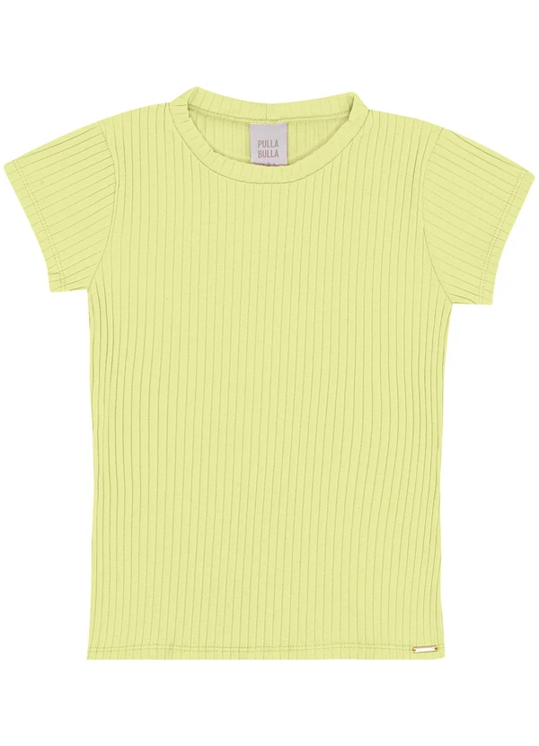 Pulla Bulla - Blusa Malha Canelada Verde