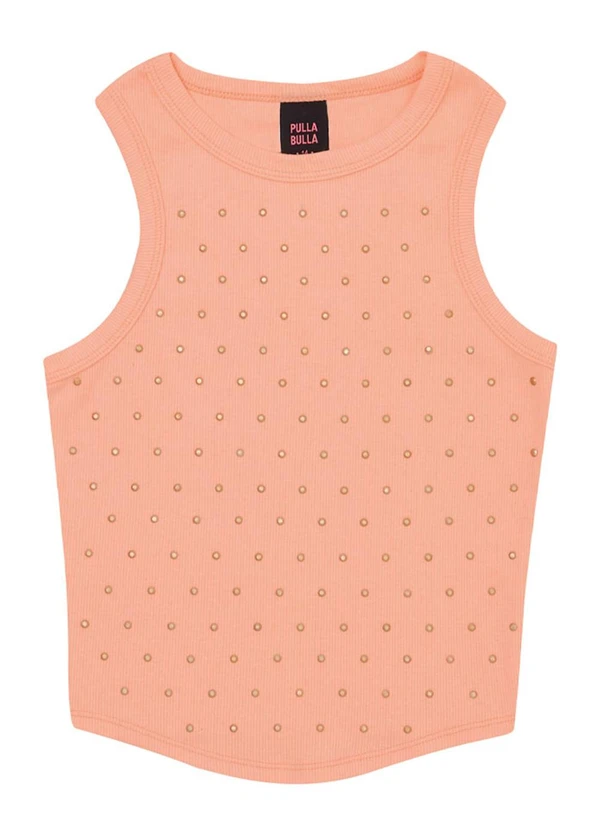 Pulla Bulla - Blusa Malha Laranja 3