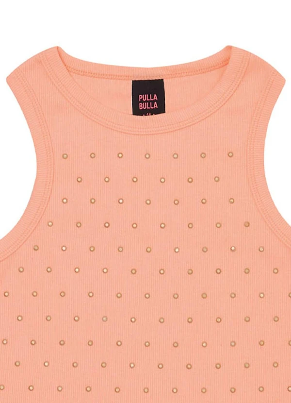 Pulla Bulla - Blusa Malha Laranja 4