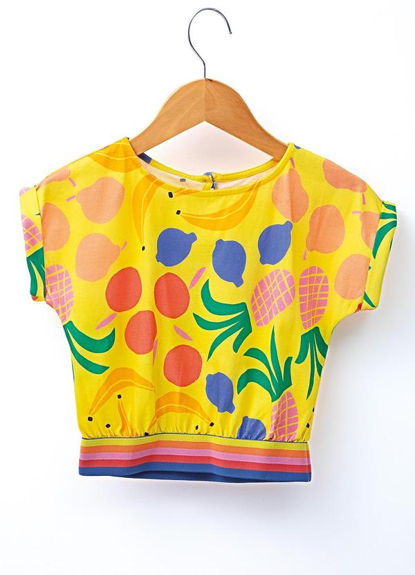 Fábula - Blusa Malha Quitandinha