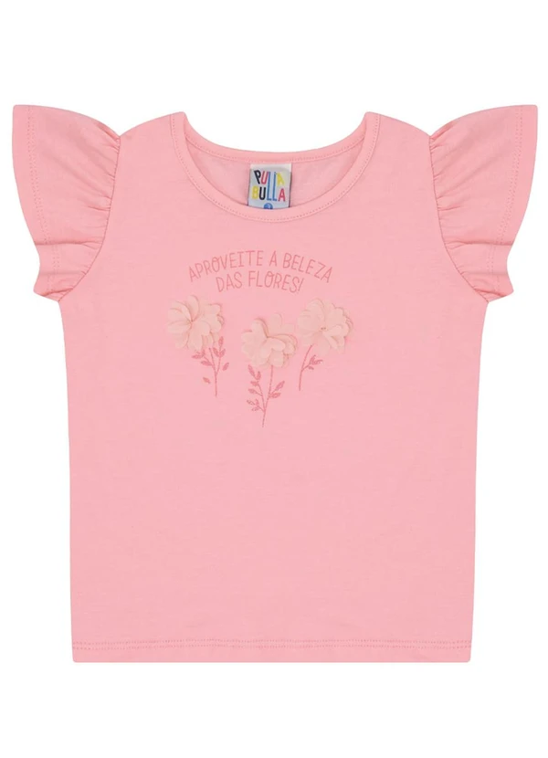 Pulla Bulla - Blusa Malha Rosa