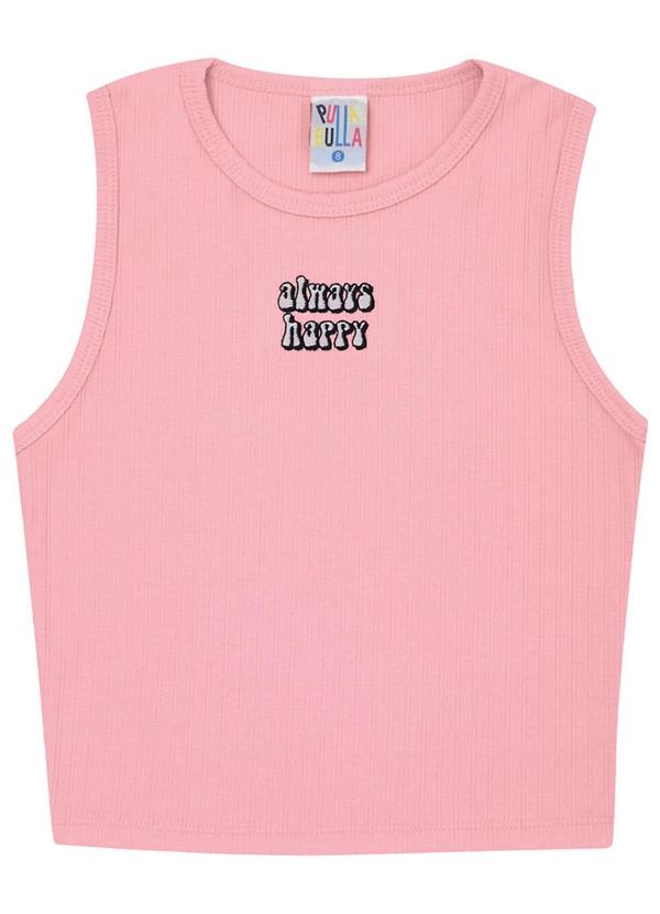 Pulla Bulla - Blusa Malha Rosa