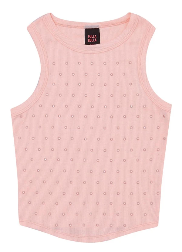 Pulla Bulla - Blusa Malha Rosa 3