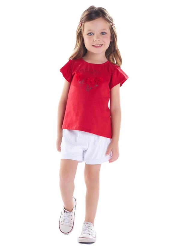 Pulla Bulla - Blusa Malha Vermelho 2