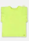 Up Baby - Blusa Manga Curta Básica Infantil Verde - variação: Amarelo