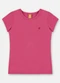Up Baby - Blusa Infantil Básica em Cotton Rosa - variação: Rosa
