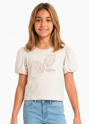 Marisol - Blusa Manga Curta  Branco - MARISOL