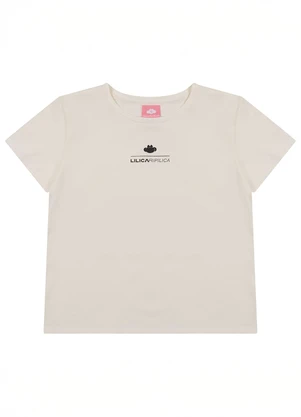 Lilica Ripilica - Blusa Manga Curta Branco - LILICA RIPILICA