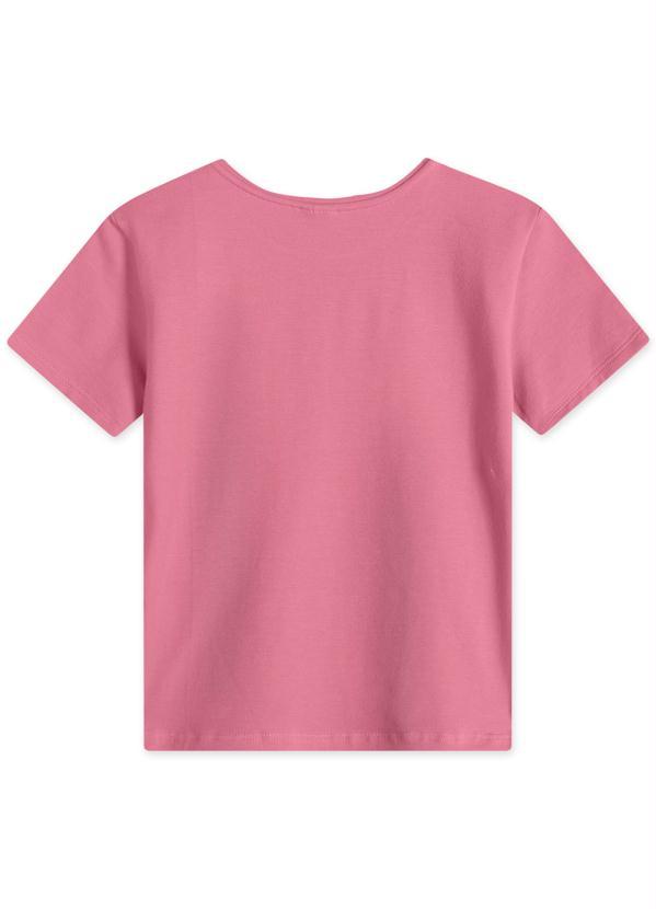 Lilica Ripilica - Blusa Manga Curta com Tecnologia Thermo Rosa 2