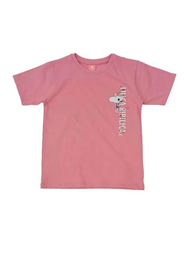 Lilica Ripilica - Blusa Manga Curta Feminino Rosa