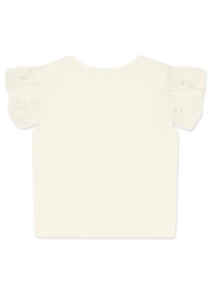 Lilica Ripilica - Blusa Manga Curta Infantil Feminina Bege - LILICA RIPILICA