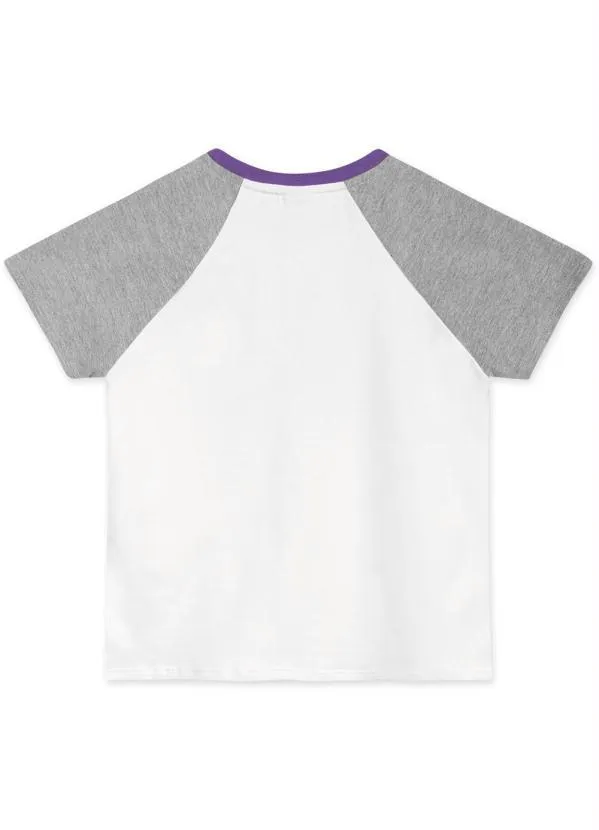 Lilica Ripilica - Blusa Manga Curta Infantil MeninaBranco 2