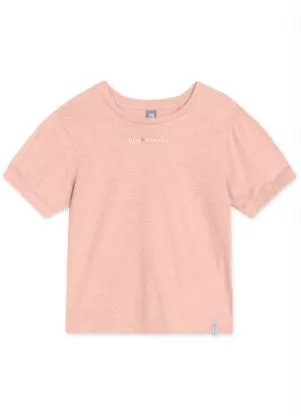 Lilica Ripilica - Blusa Manga Curta Infantil Menina Match Rosa - LILICA RIPILICA