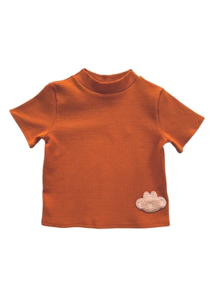 Lilica Ripilica - Blusa Manga Curta Laranja - LILICA RIPILICA