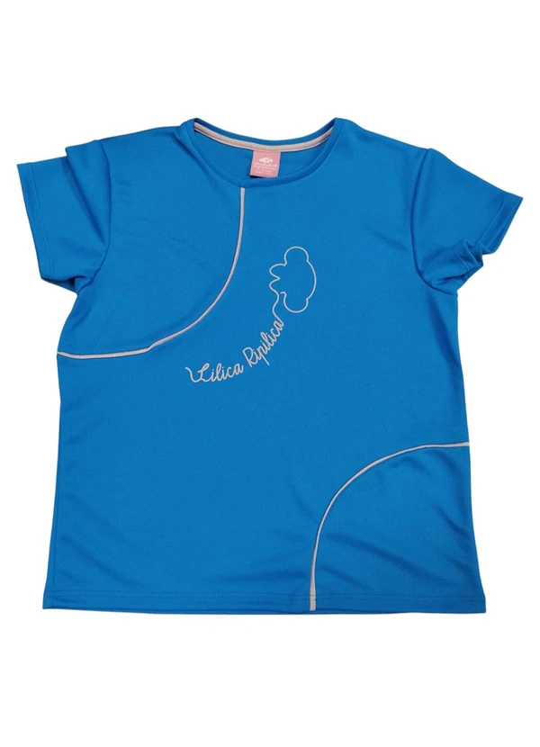 Lilica Ripilica - Blusa Manga Curta Menina Azul 1