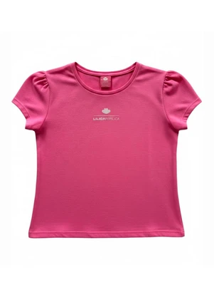 Lilica Ripilica - Blusa Manga Curta Rosa - LILICA RIPILICA