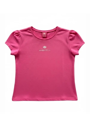 Lilica Ripilica - Blusa Manga Curta Rosa - LILICA RIPILICA