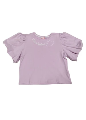 Blusa Mangs Curta Menina Lilica Ripilica (Roxo) - LILICA RIPILICA