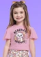 Fakini Kids - Blusa Marie Bege - variação: Rosa