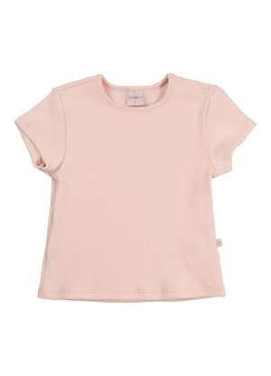 Tink Bink - Blusa Mc Básica Bege - TINK BINK