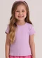 Tink Bink - Blusa Mc Básica Bege - variação: Lilas