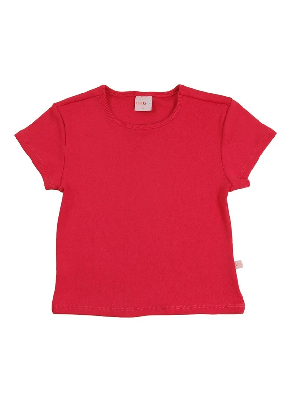 Tink Bink - Blusa Mc Básica Pink