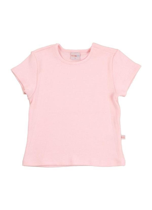 Tink Bink - Blusa Mc Básica Rosa