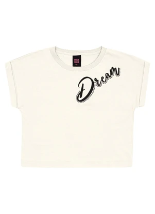 Pulla Bulla - Blusa Meia Malha Bege - PULLA BULLA