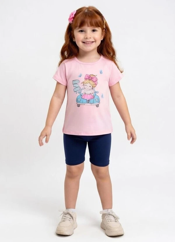 Pulla Bulla - Blusa Meia Malha e Malha Leve Rosa