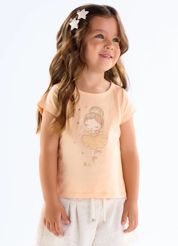 Pulla Bulla - Blusa Meia Malha Laranja