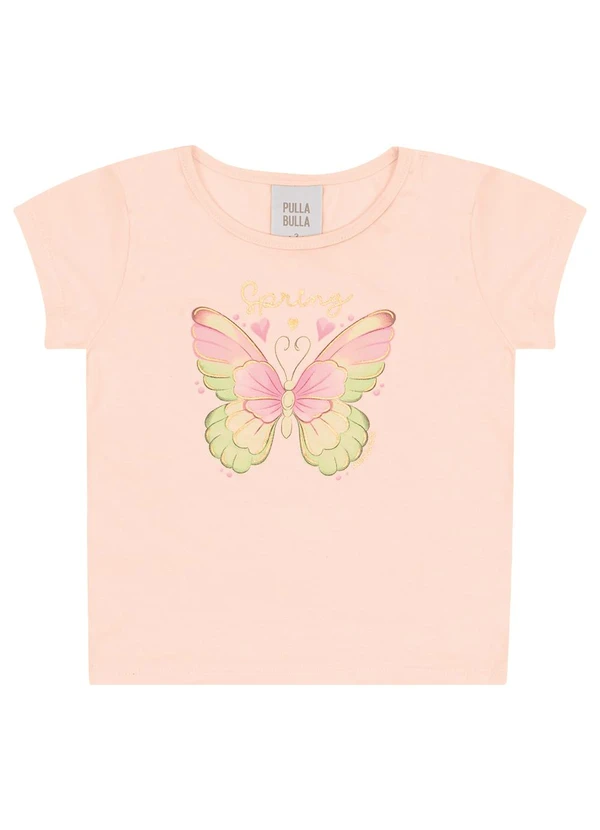 Pulla Bulla - Blusa Meia Malha Rosa