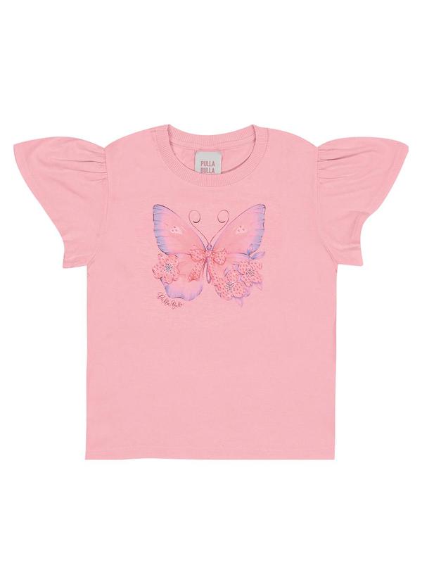 Pulla Bulla - Blusa Meia Malha Rosa 1