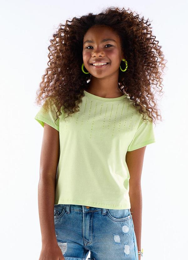 Pulla Bulla - Blusa Meia Malha Verde