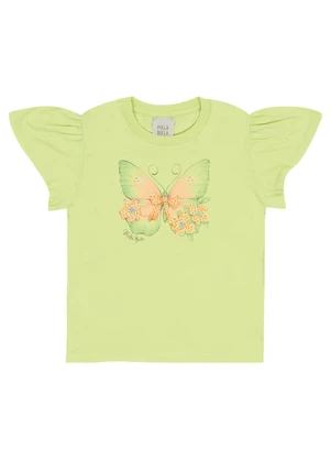 Pulla Bulla - Blusa Meia Malha Verde - PULLA BULLA