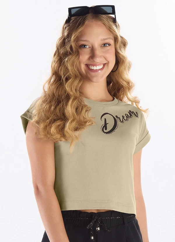 Pulla Bulla - Blusa Meia Malha Verde