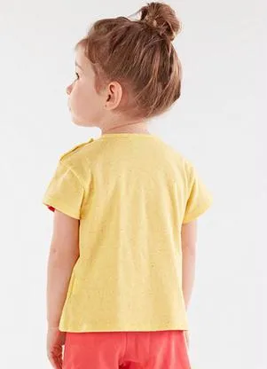 Lilica Ripilica - Blusa Menina Amarela - LILICA RIPILICA