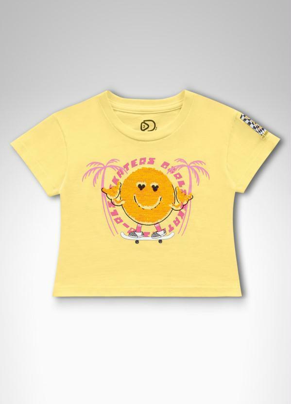 Playground - Blusa Menina Amarelo