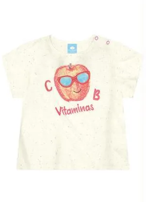 Lilica Ripilica - Blusa Menina Bege - LILICA RIPILICA