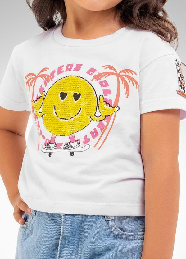 Playground - Blusa Menina Branco 3