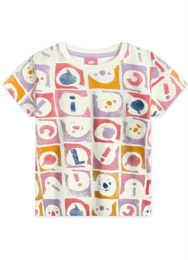 Lilica Ripilica - Blusa Menina com Proteção Antiviral Bege