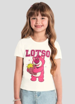 Brandili - Blusa Menina do Lotso com Brilho Natural - BRANDILI