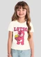 Brandili - Blusa Menina do Lotso com Brilho Natural - variação: Natural