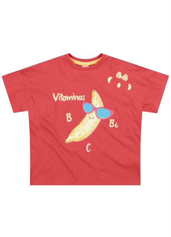 Lilica Ripilica - Blusa Menina Vermelha