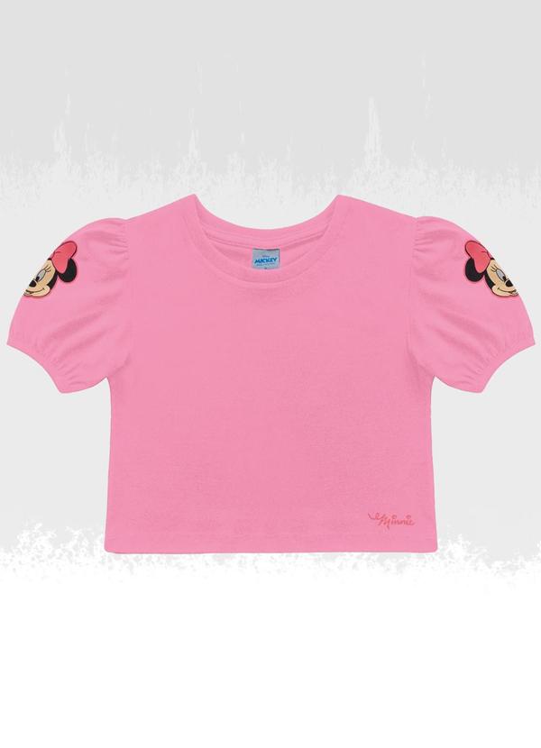 Fakini Kids - Blusa Minnie Mouse Rosa