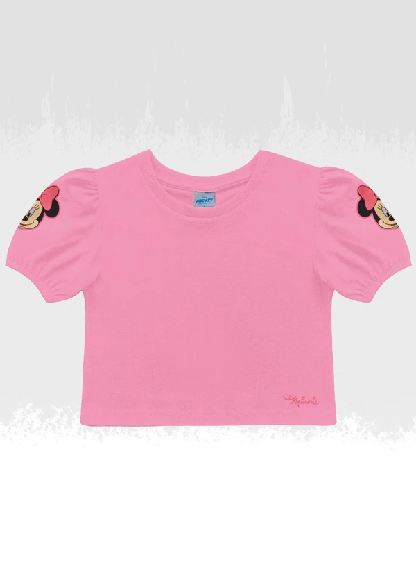 Fakini Kids - Blusa Minnie Mouse Rosa