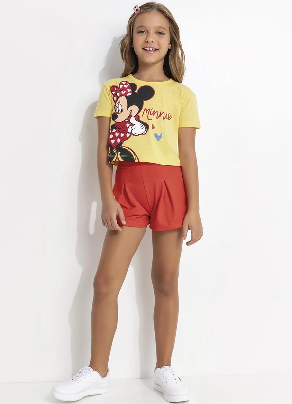 - Blusa Minnie Amarelo 3
