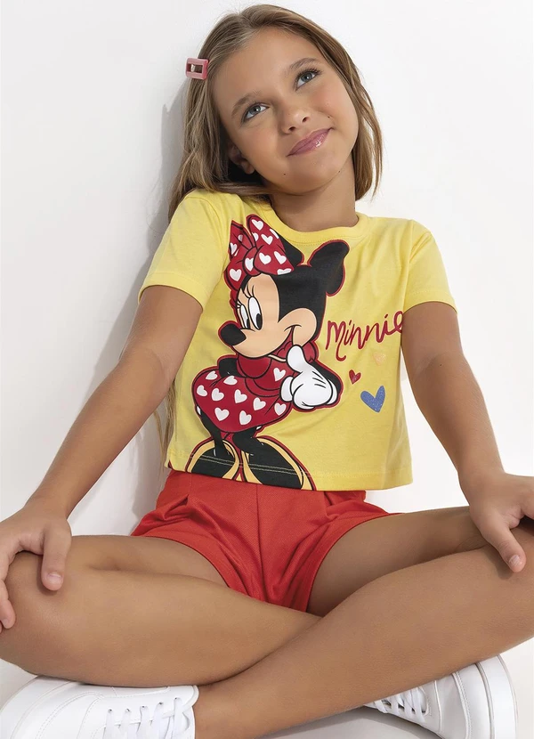 - Blusa Minnie Amarelo 4