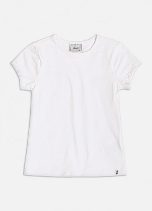 Bimbi - Blusa Off White Básica Branco - BIMBI